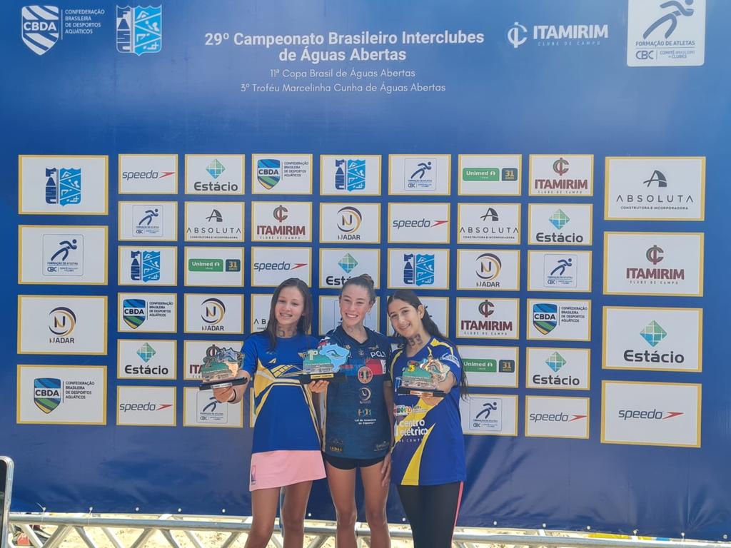 Maranhense Sofia Duailibe conquista pódio na Copa Brasil de Águas Abertas
