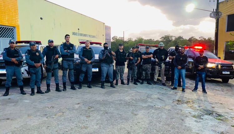 FORÇAS DE SEGURANÇA DEFLAGRAM OPERAÇÃO CONTRA FACCIONADOS ENVOLVIDOS EM HOMICÍDIO, EM GUIMARÃES