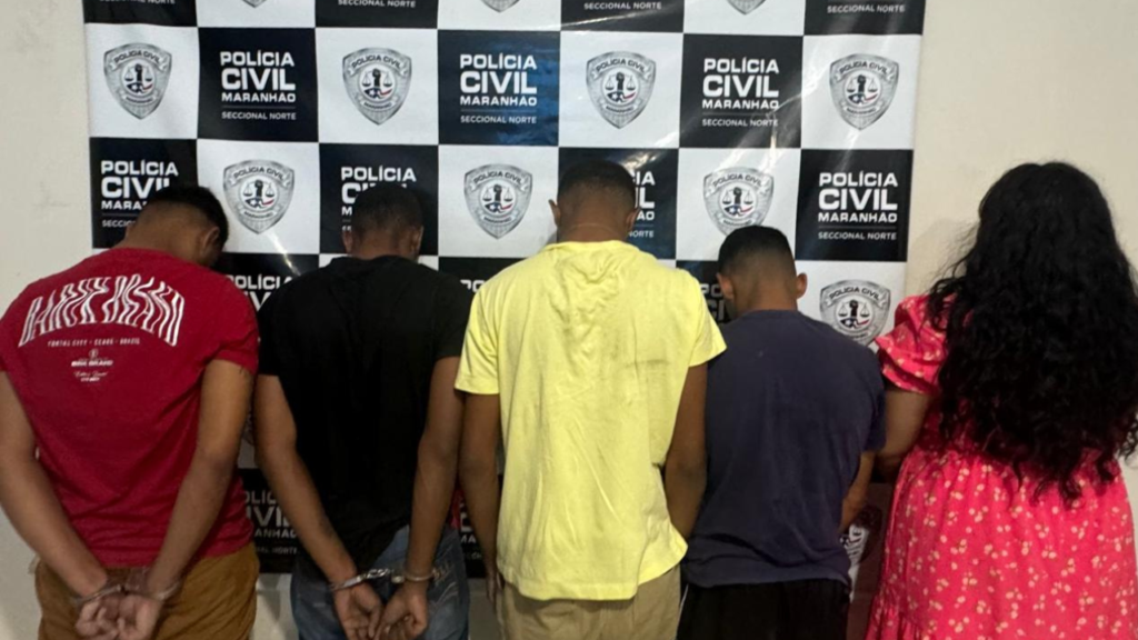 TENTATIVA DE SEQUESTRO E ROUBO É FRUSTRADA APÓS INTERVENÇÃO DA POLÍCIA EM SÃO LUÍS. CINCO PESSOAS FORAM PRESAS