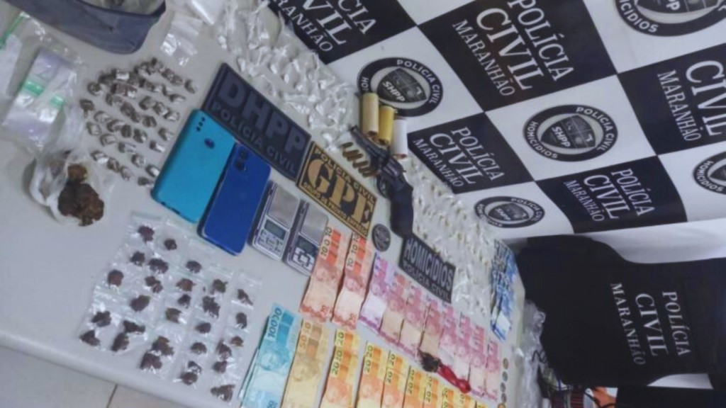 Operação em Timon desarticula tráfico de drogas, armas e veículos