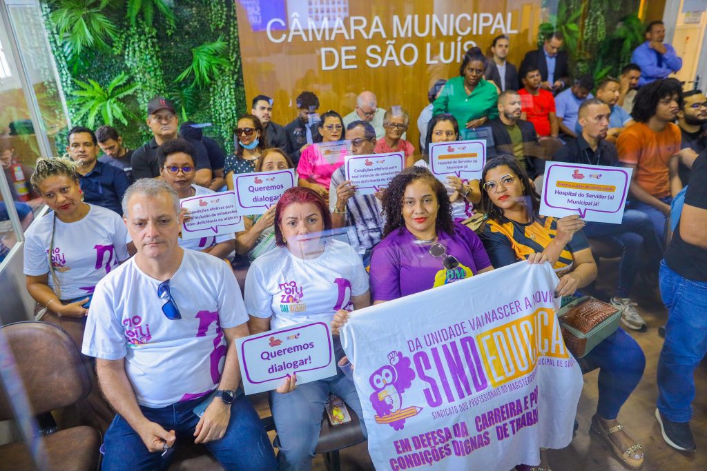 Câmara de São Luís aprova reajuste de 6,5% para professores da rede pública municipal