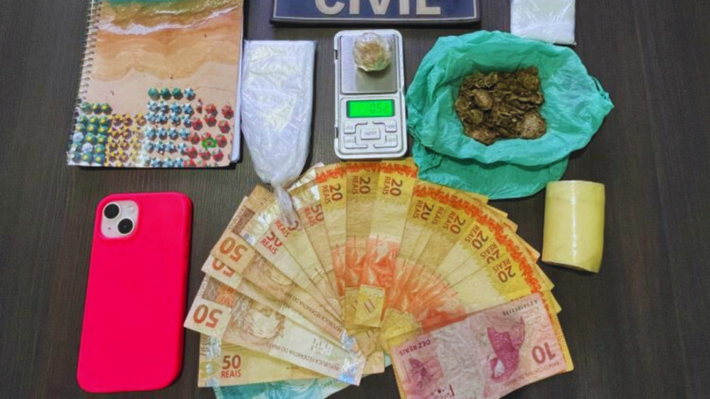 Mulher é presa por tráfico de drogas em Miranda do Norte