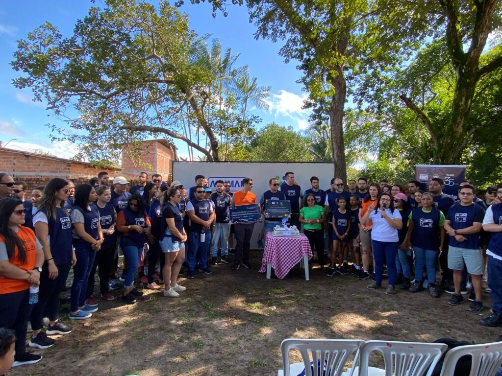 Alumar e Instituto Alcoa comemoram 35 anos com ação social na comunidade de Maruaí