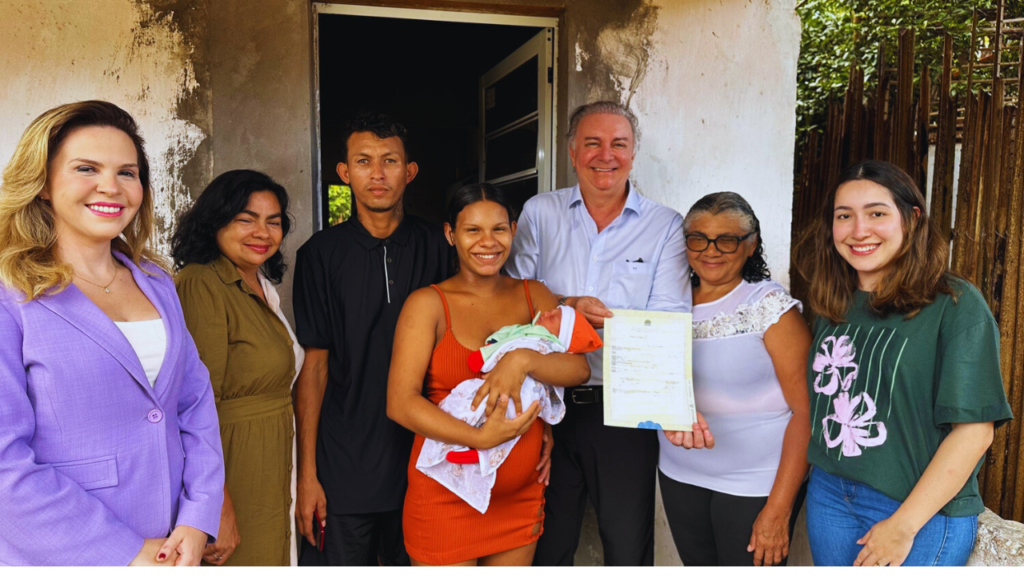 Kalel Ravi: primeiro bebê registrado pelo projeto “Cegonhas”