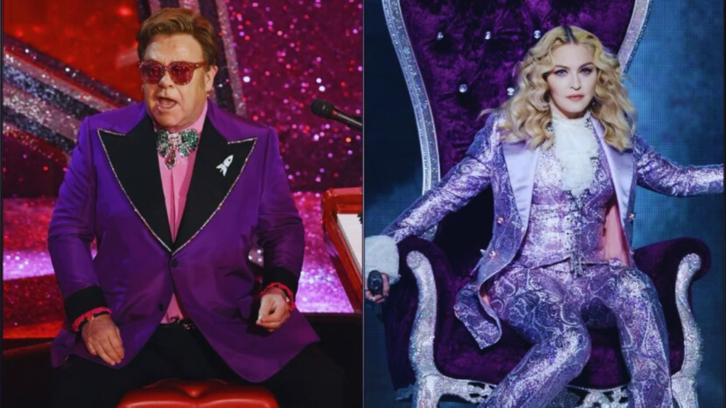 Madonna e Elton John selam a paz e anunciam colaboração