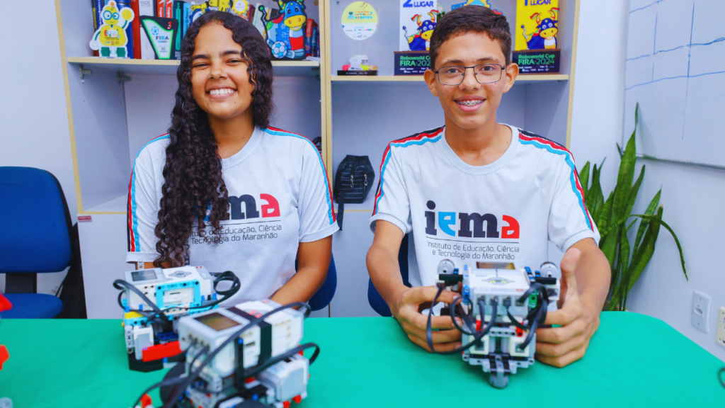 Estudantes maranhenses no mundial de robótica na Coreia do Sul