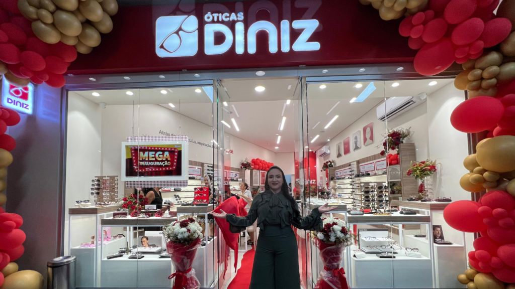 Óticas Diniz expande presença em São Luís com nova unidade no Shopping do Automóvel
