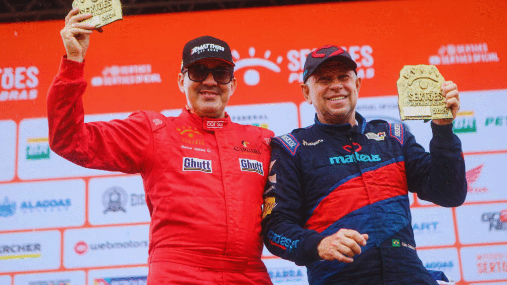 Fábio Cadasso, o ‘Highlander dos Sertões’, conquista seu 10º pódio no maior rally das américas