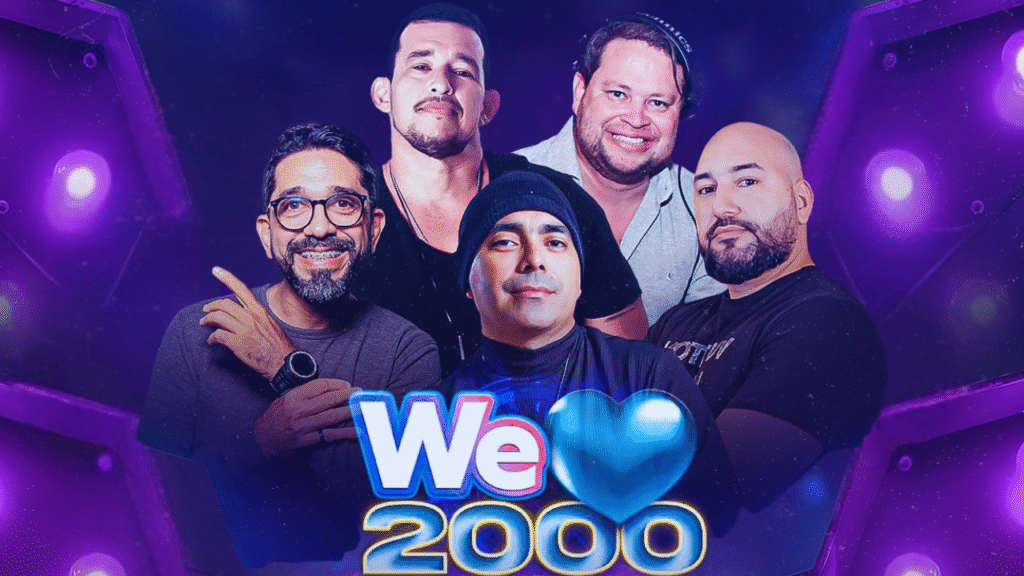 WeLove 2000 transforma Ilha Beach em túnel do tempo neste sábado (9)