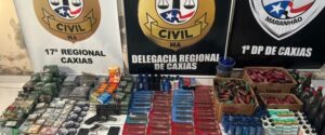 Caxias: Operação apreende arsenal com mais de 2.500 munições e armas de fogo