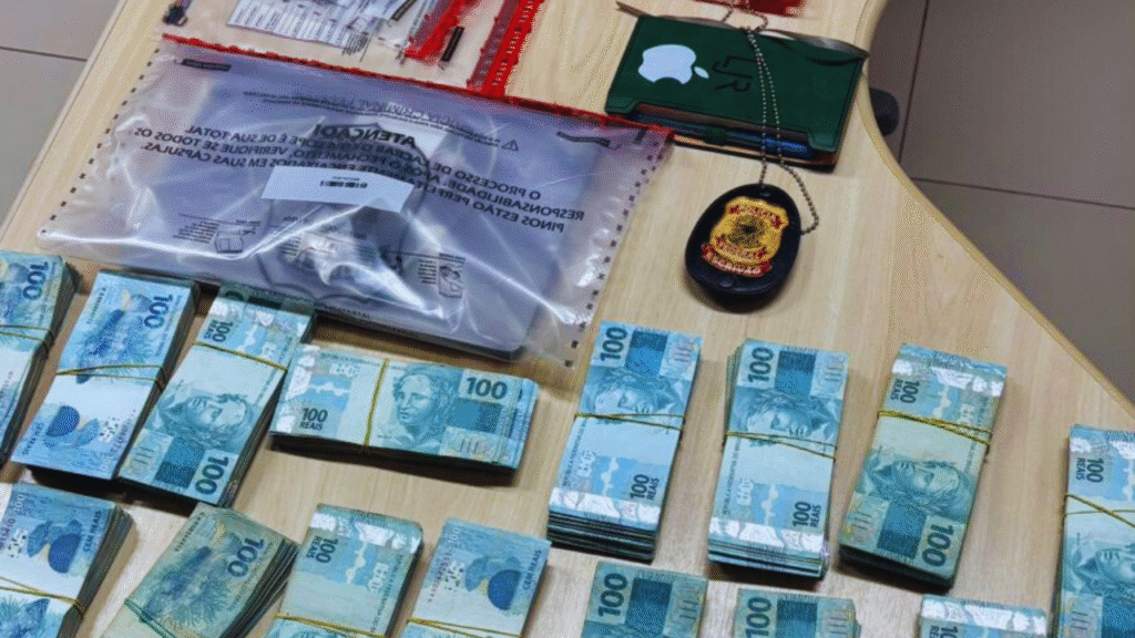 Flagrante: dois suspeitos são presos em São Luís com R$ 250 mil em espécie