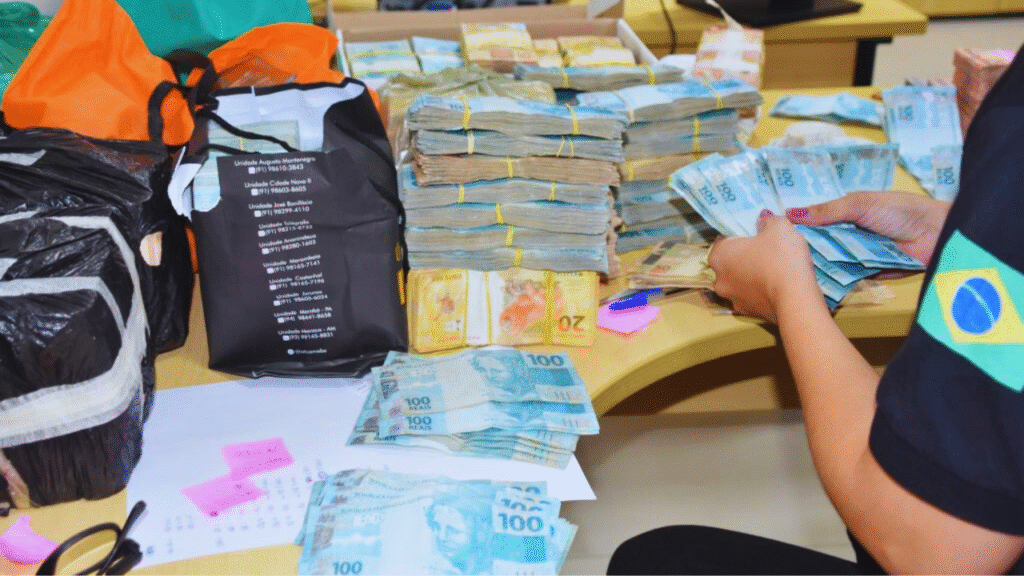 Operação Tântalo II apreende quase R$ 2 milhões durante ação contra único alvo